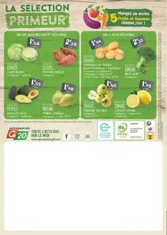 G20 Supermarchés - Prévisualisation de G20 Supermarchés catalogue valide à partir de 28.01.2026 | Page: 20