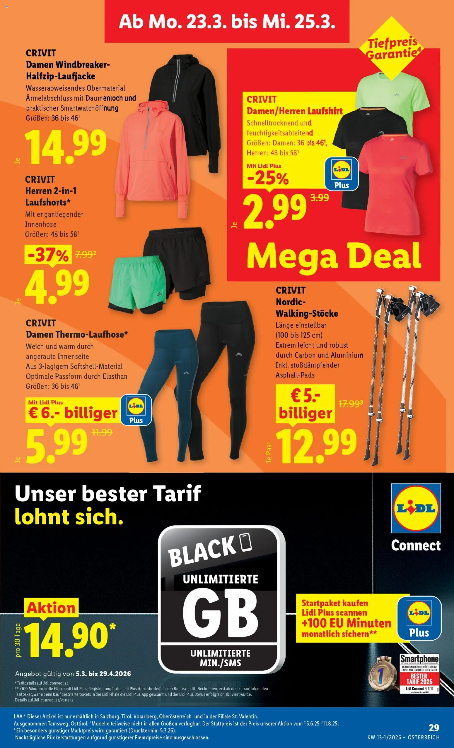 Lidl Flugblatt - Altenmarkt im Pongau, St. Johann im Pongau, Zell am See gültig ab 19.03.2026 | Seite: 32 | Produkte: Smartphone