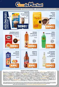 Goods Market Akciós újság - amely érvényes a következő dátumtól: 16.10.2025 | Oldal: 10