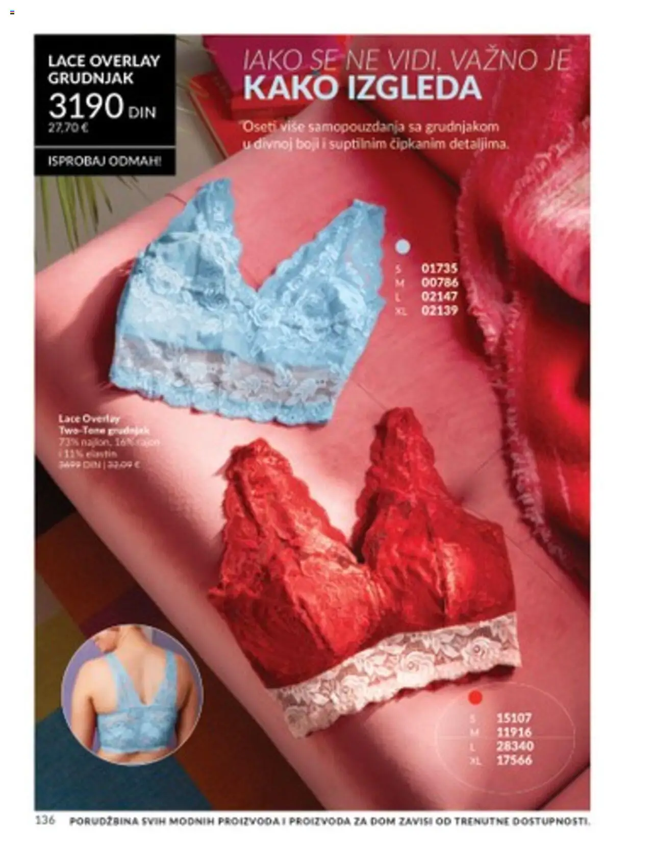 AVON katalog - važi od 01.07.2025 | Strana: 136 | Proizvode: Grudnjak