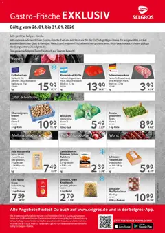 Selgros Gastro Angebote ab 26.01.2026 gültig