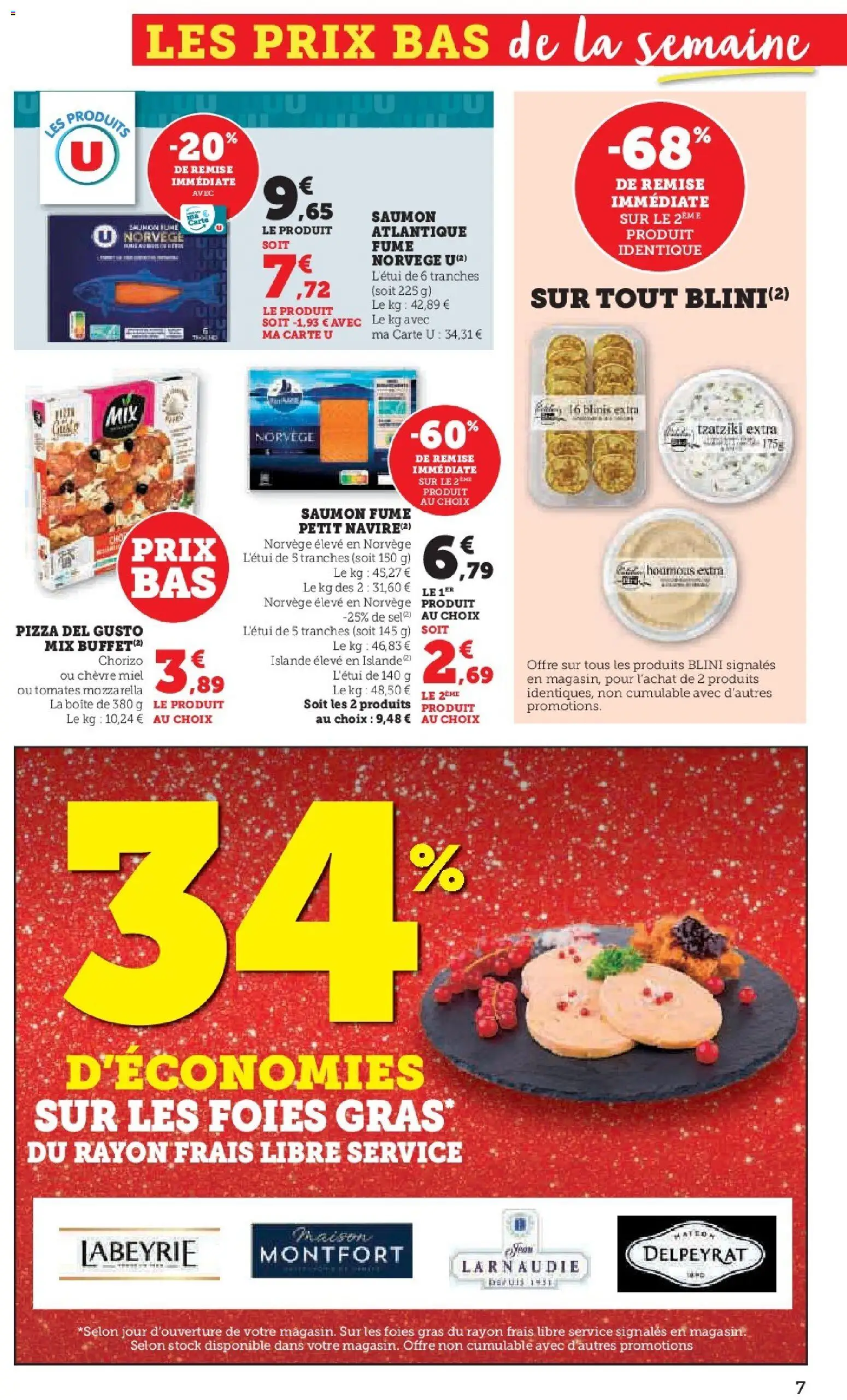 {H1} | Page: 7 | Produits: Saumon fumé, Pizza, Tomates, Saumon