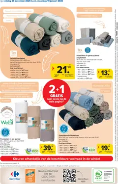 Carrefour folder  - Voorbeeld van een folder van Carrefour, geldig van 26.12.2025 | Pagina: 32 | Producten: Désodorisant, Matras