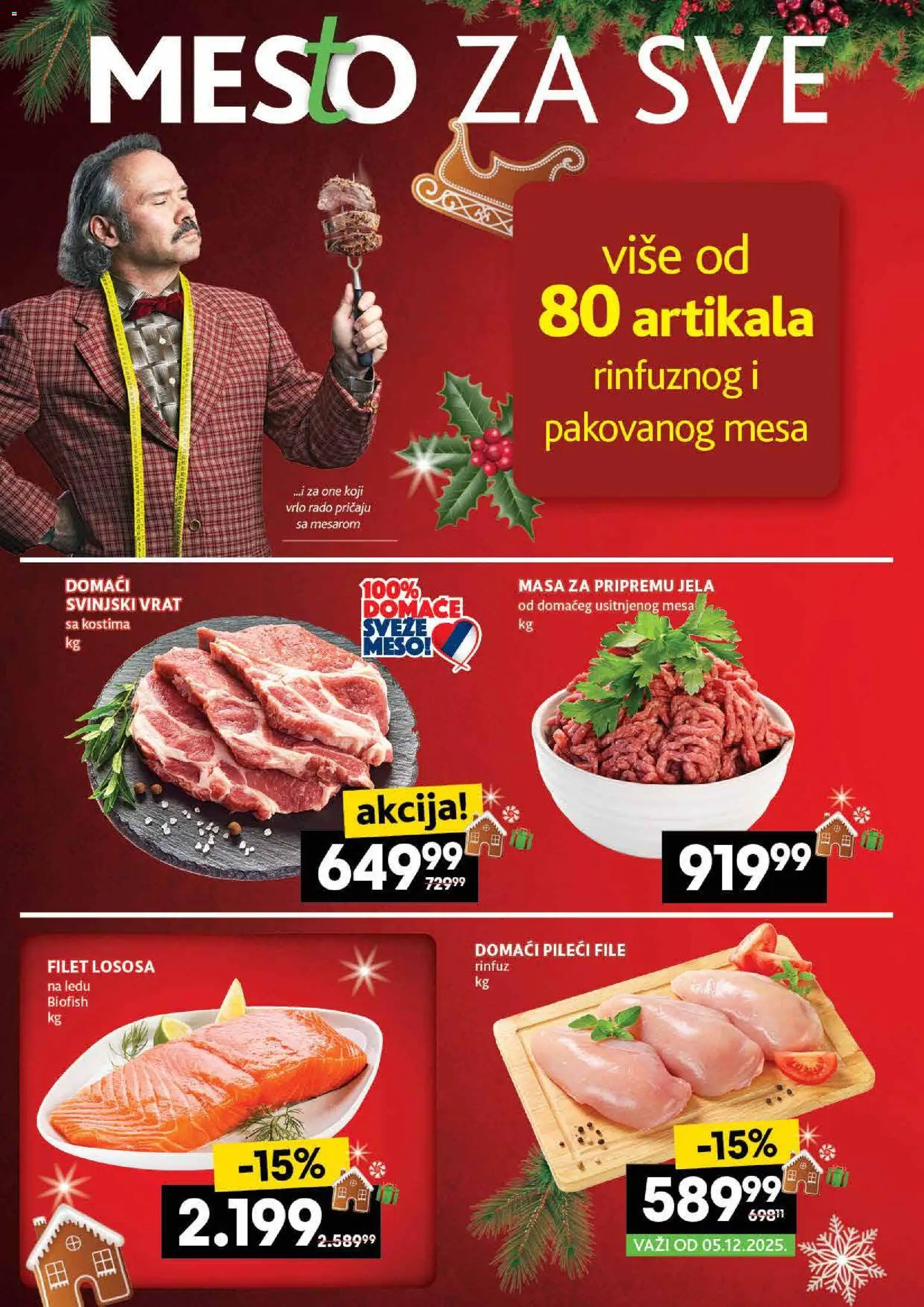 Roda katalog - važi od 04.12.2025 | Strana: 4 | Proizvode: Pileći file, Svinjski vrat