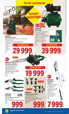 Lidl akciós ujság - amely érvényes a következő dátumtól: 07.08.2025 | Oldal: 36