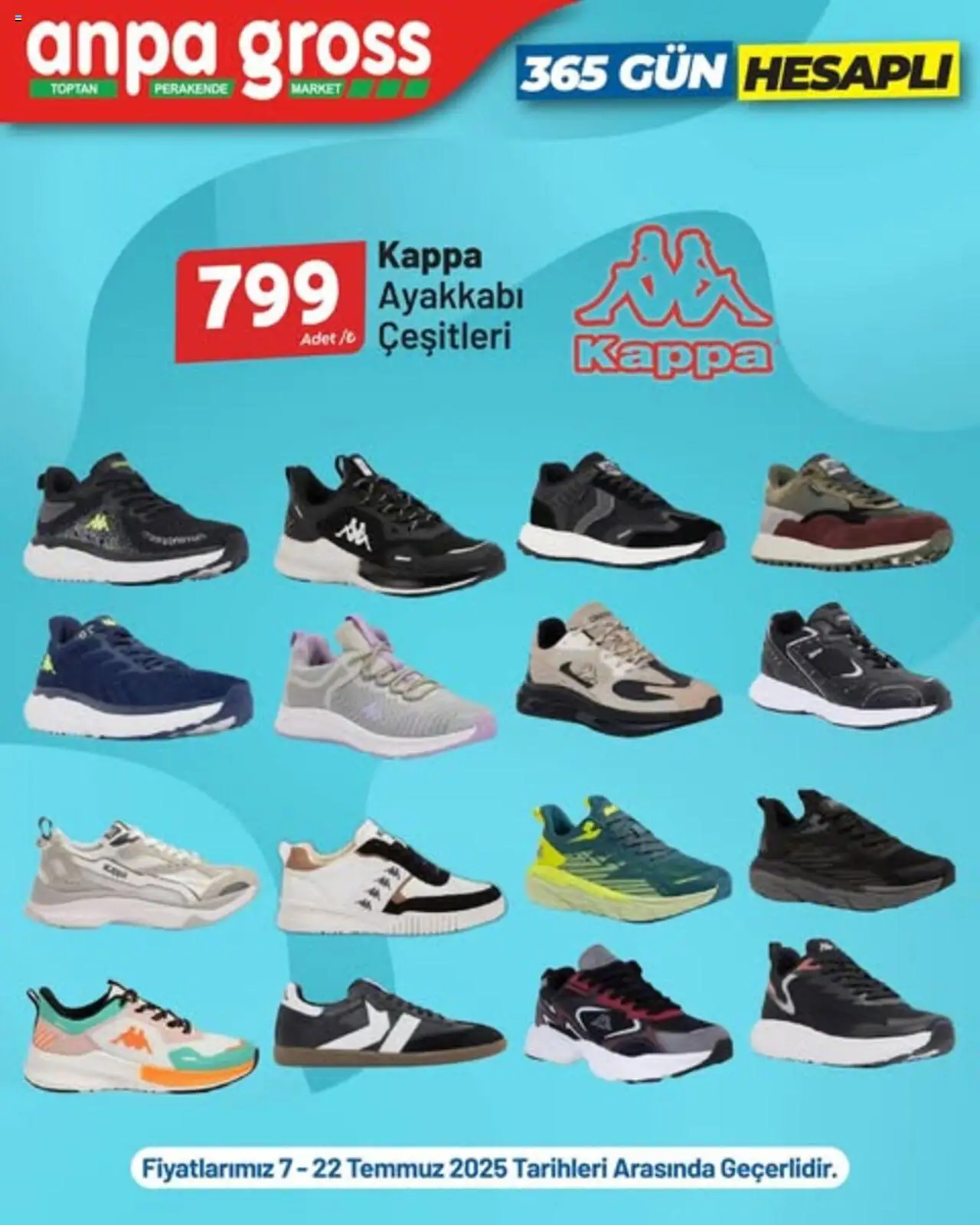 Anpa Gross İndirim - ayakkabi, jeans - 07.07.2025 tarihinden itibaren geçerlidir | Sayfa: 1