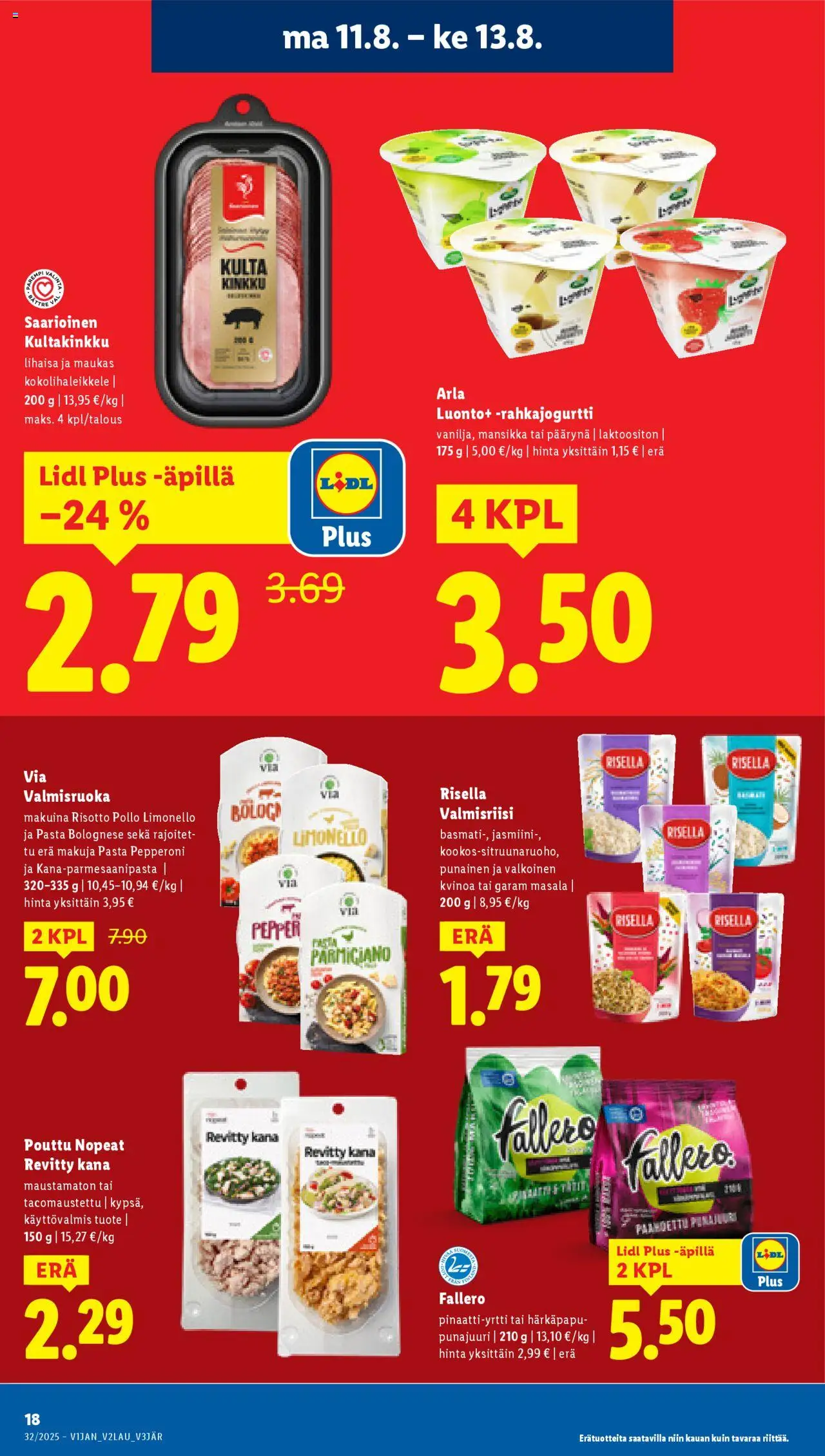  | Sivu: 24 | Tuotteet: Kana, Pasta, Härkäpapu, Punajuuri