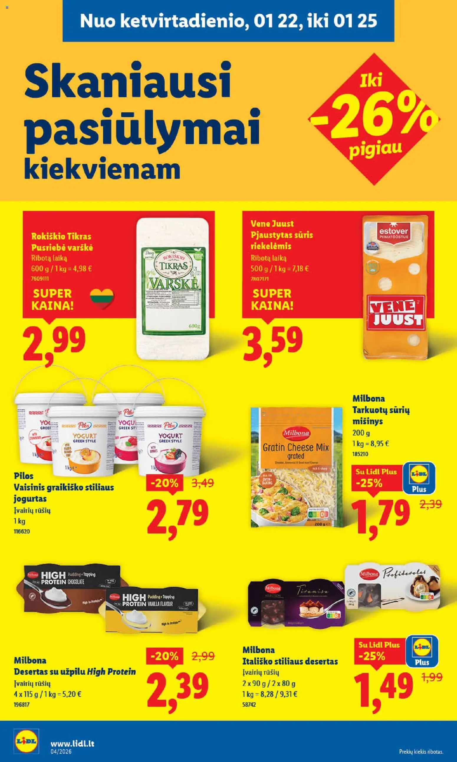 LIDL akcijos nuo 19.01.2026 | Puslapis: 36