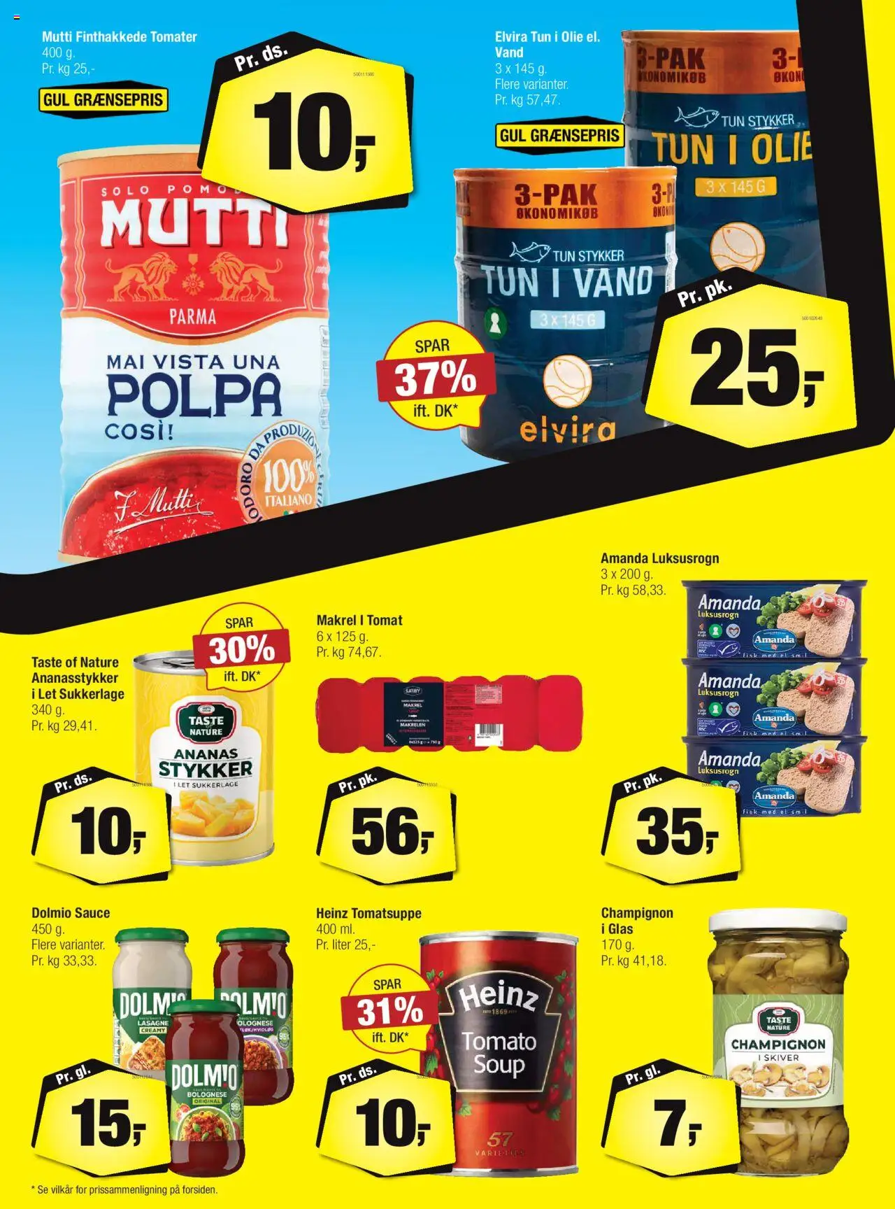 Calle Tilbudsavis gyldig fra 06.08.2025 | Side: 10 | Produkter: Champignon, Olie, Tomater, Ananas