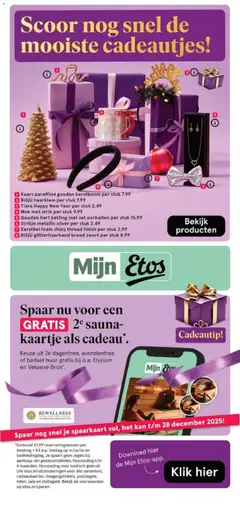 Etos - Folder - Voorbeeld van een folder van Etos, geldig van 22.12.2025 | Pagina: 10