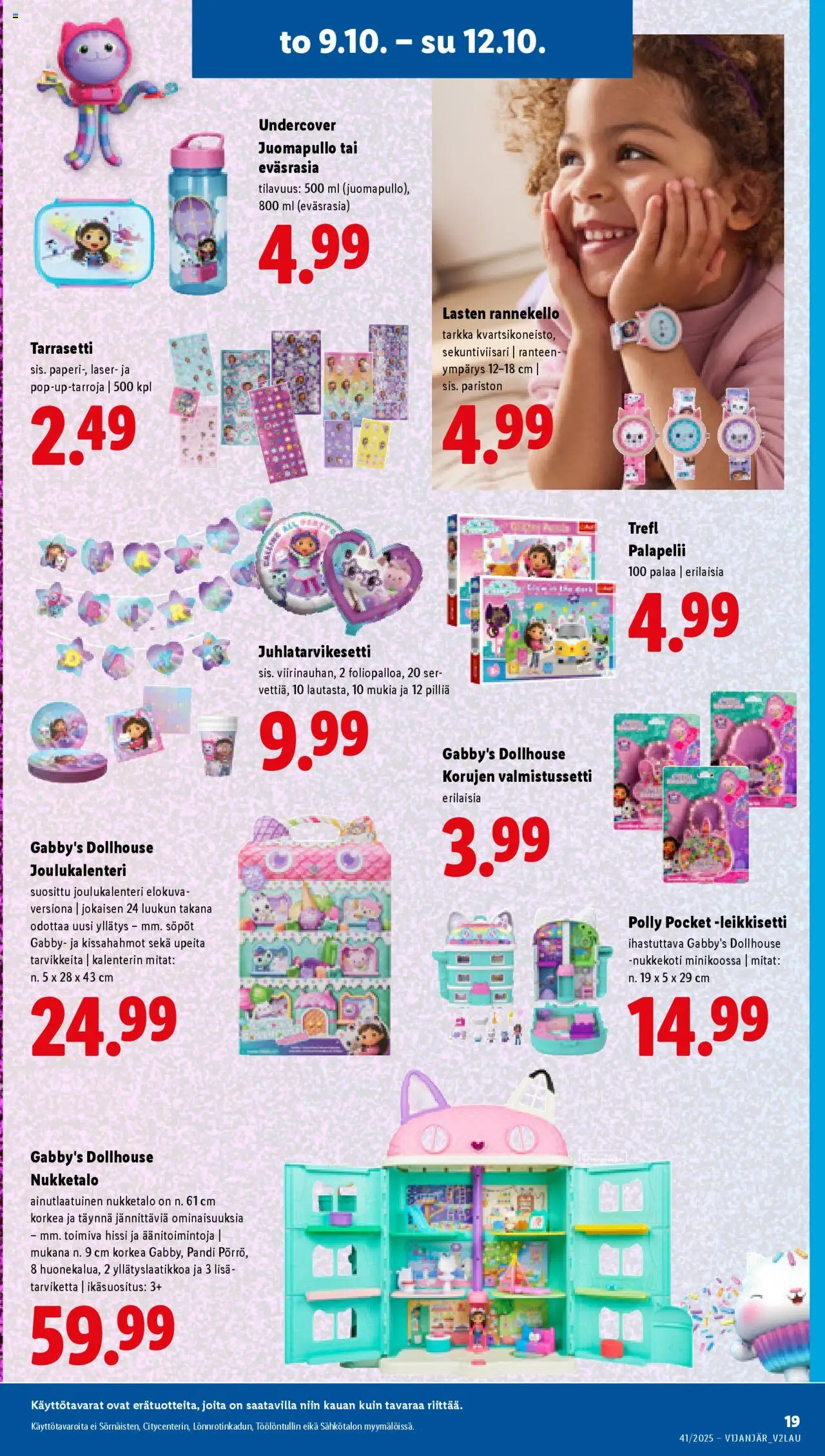 Lidl tarjoukset - Rovaniemi – voimassa 09.10.2025 alkaen | Sivu: 23 | Tuotteet: Joulukalenteri