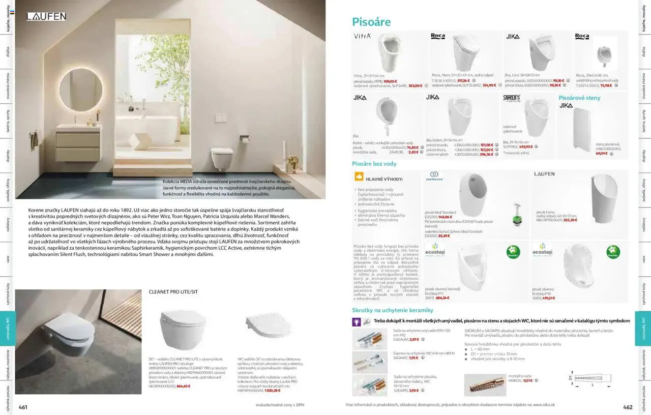 Nové Siko akcie – leták je platný od 01.09.2025 | Strana: 232 | Produkty: Nábytok, Kupeľňový nábytok, Osvetlenie, Radiátory