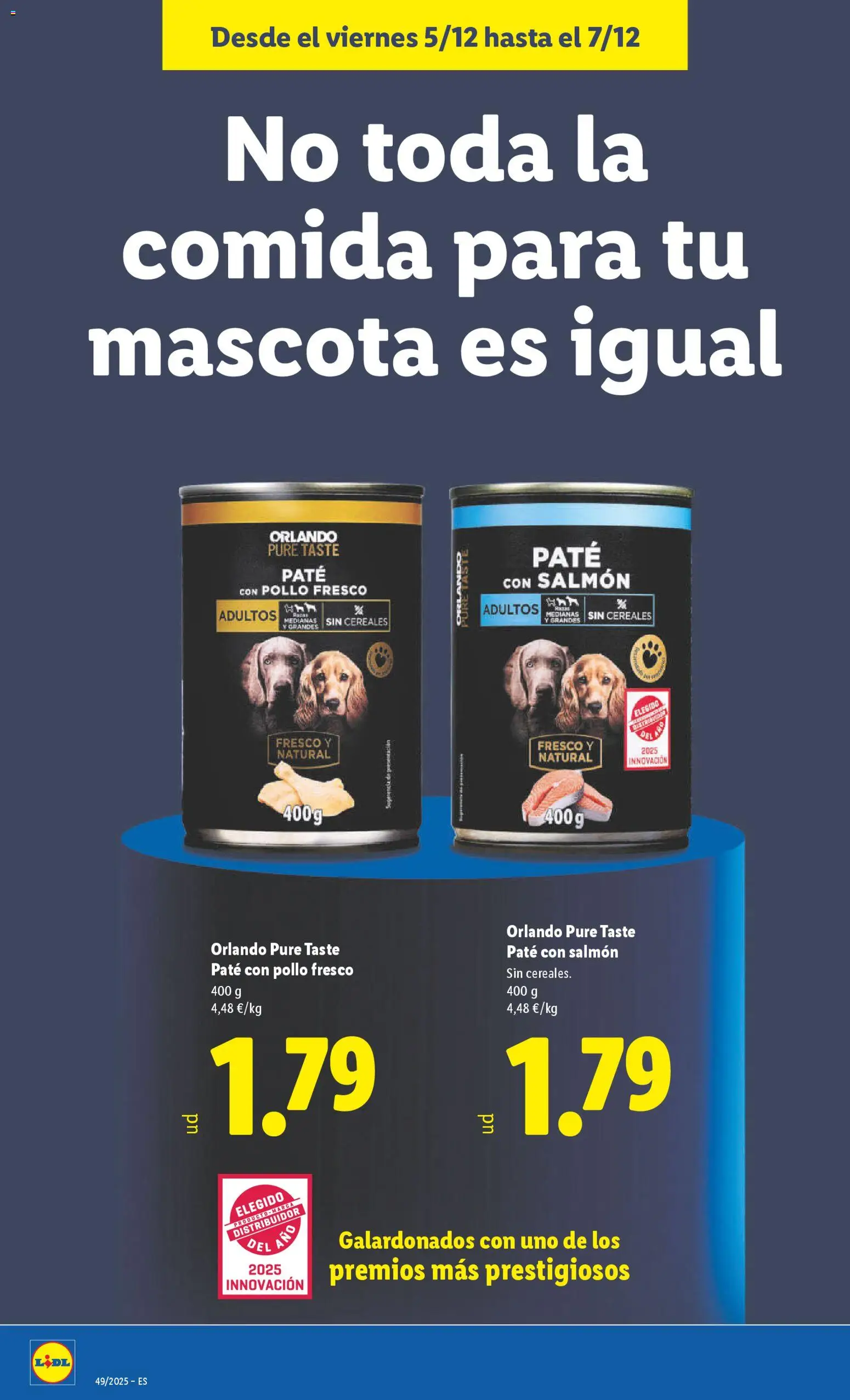 Lidl folleto de bazar │ válido desde el 01.12.2025 | Página: 24 | Productos: Paté, Cereales