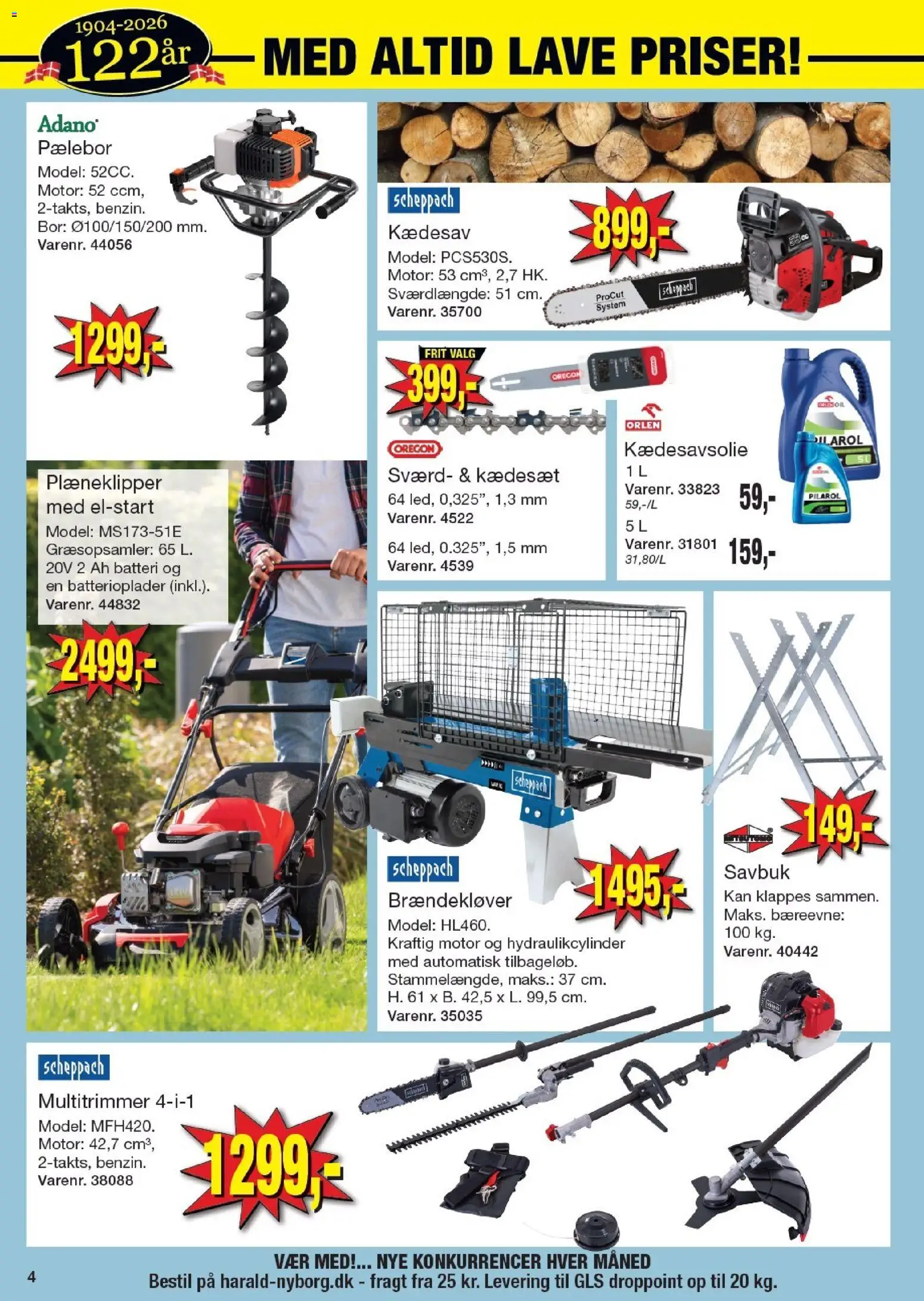 Harald Nyborg tilbudsavis – gyldig fra 05.03.2026 | Side: 4 | Produkter: Batteri