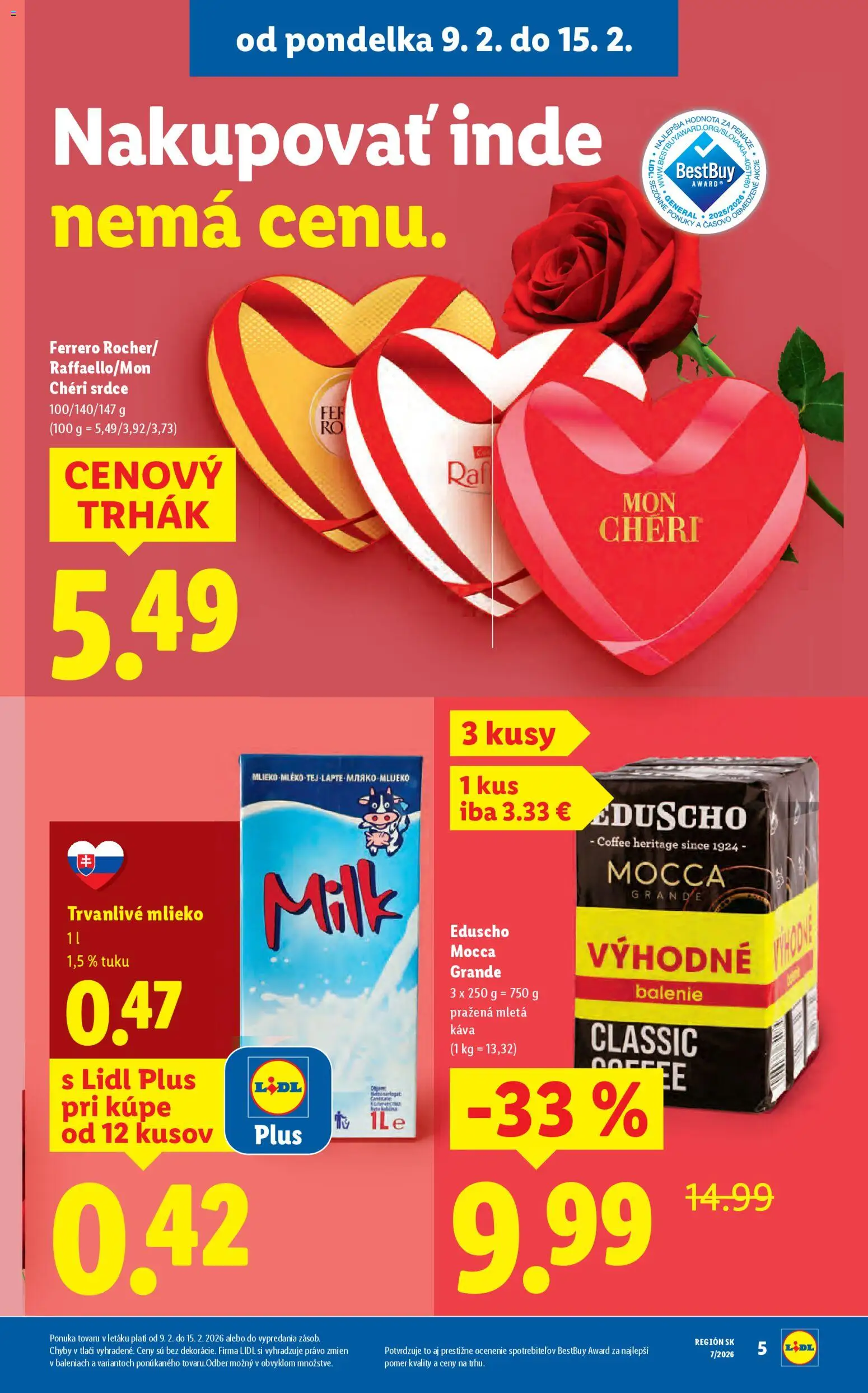 Nové Lidl akcie – leták je platný od 09.02.2026 | Strana: 5