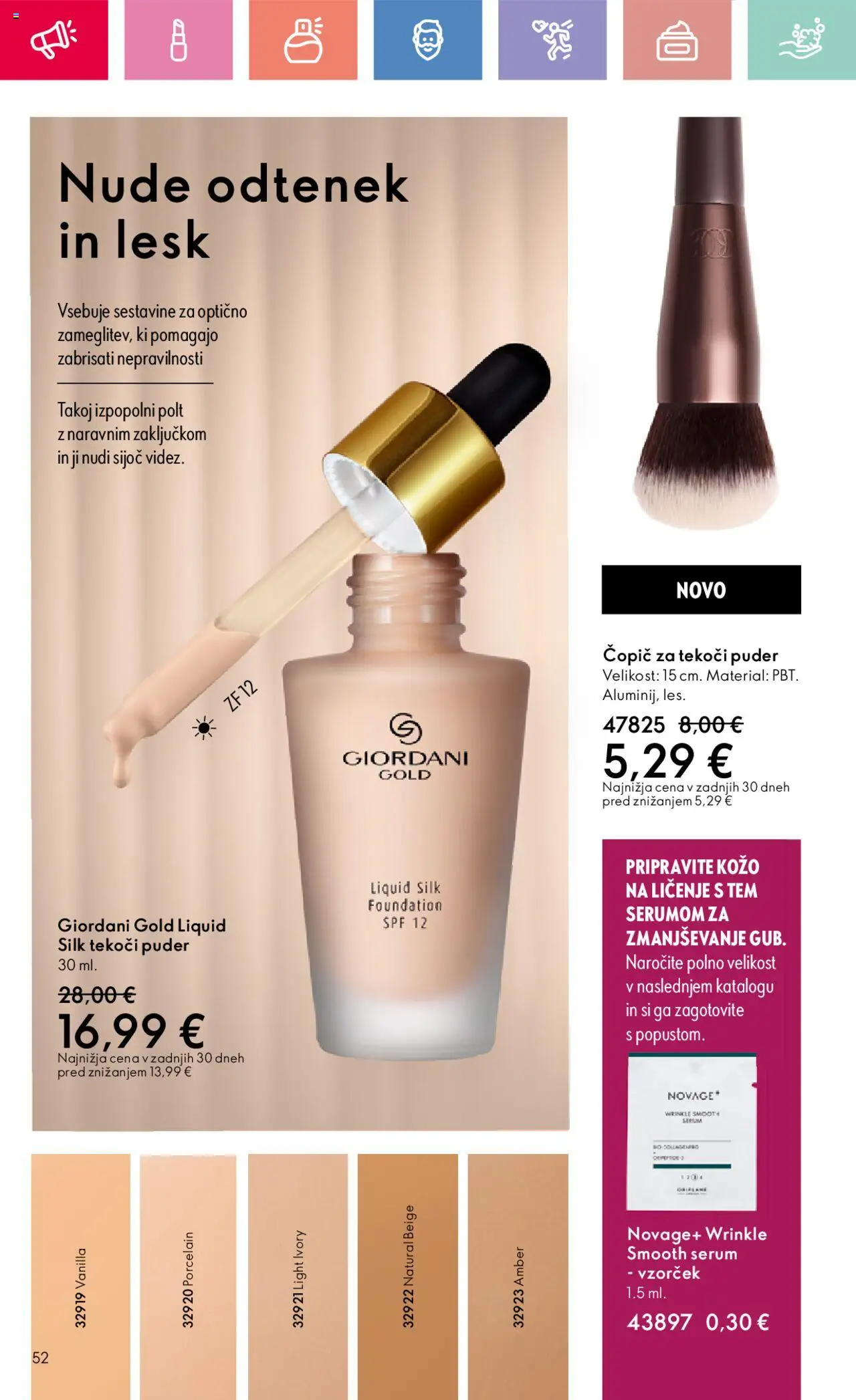 Oriflame katalog 12 │ velja od 24.08.2025 | Stran: 52 | Izdelki: Puder, Copic