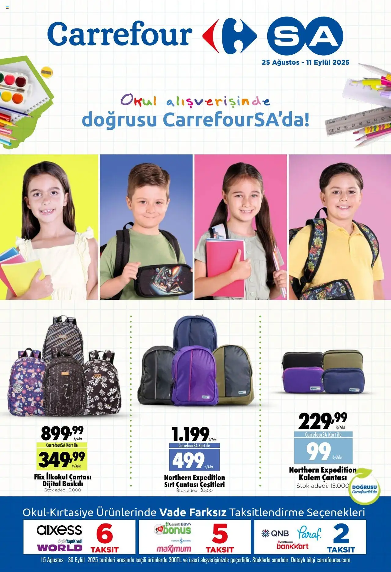 CarrefourSA Katalog - 25.08.2025 tarihinden itibaren geçerlidir | Sayfa: 1 | Ürünler: Sırt çantası