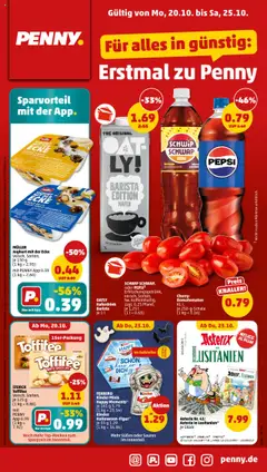 Penny Prospekt 	 ab 20.10.2025 gültig