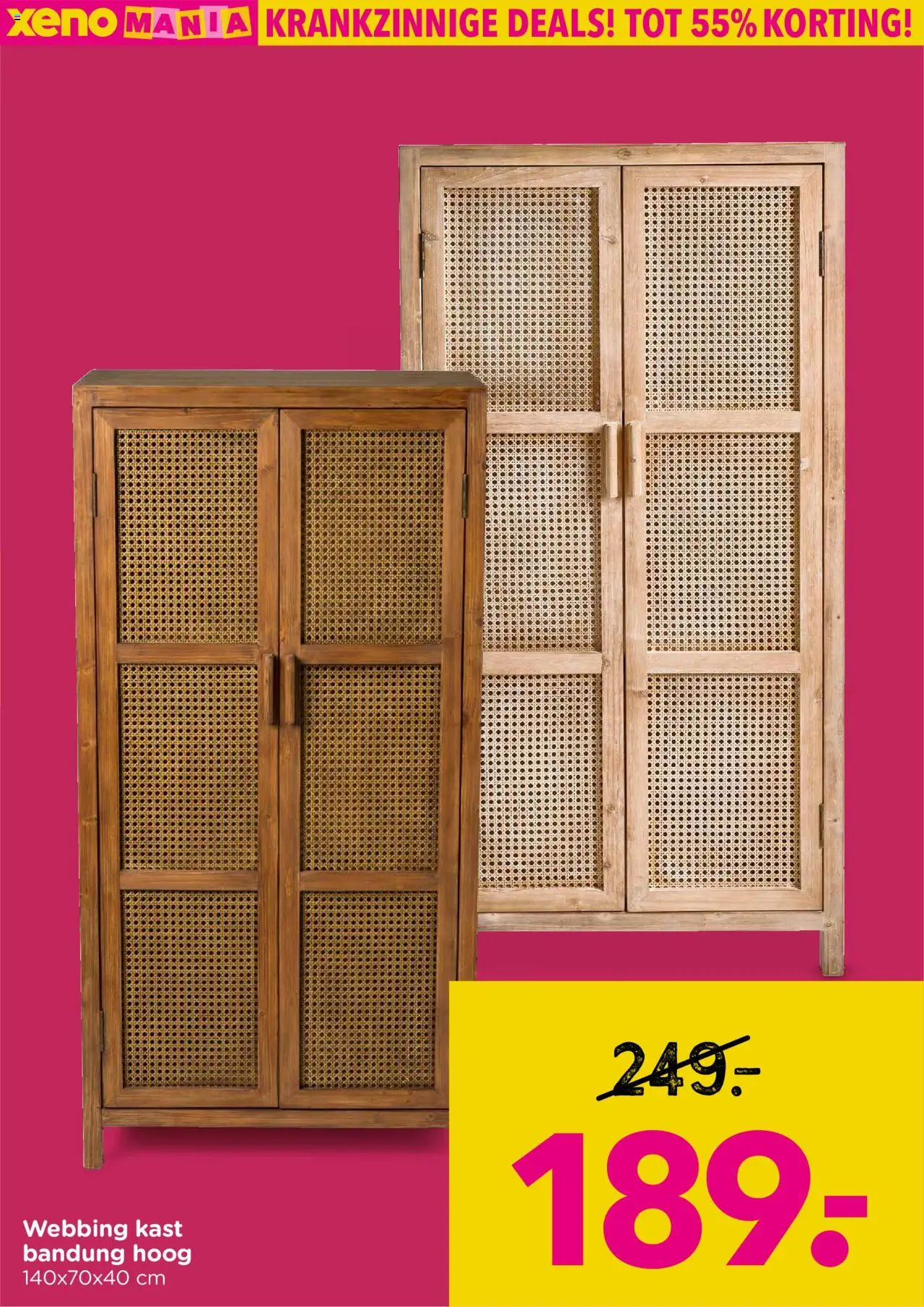  | Pagina: 15 | Producten: Kast