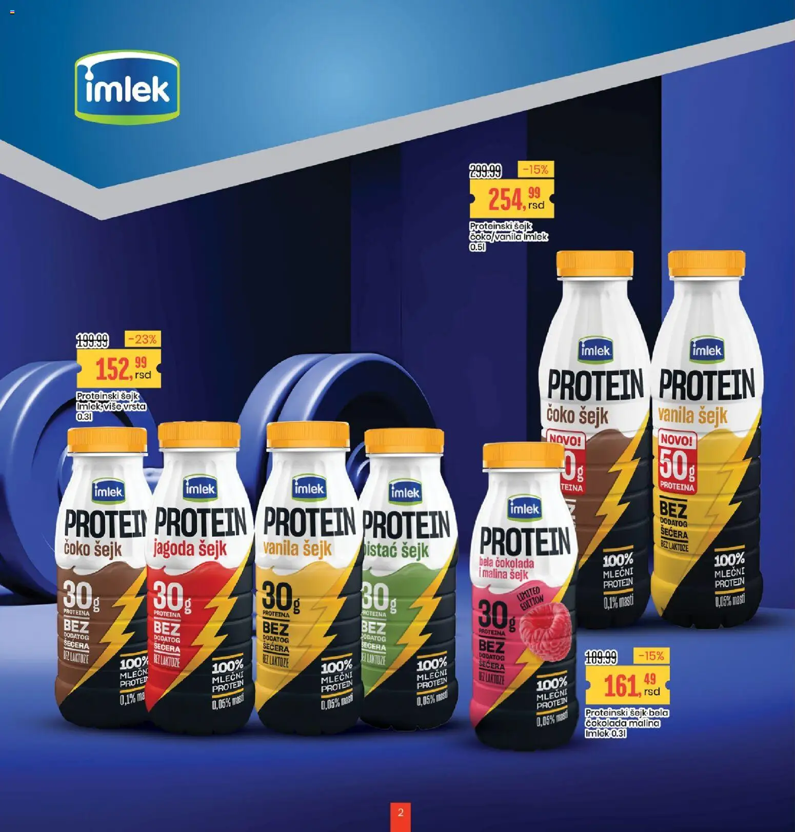 Aroma Market katalog - važi od 05.12.2025 | Strana: 2 | Proizvode: Jagoda, Mast, Malina, Čokolada