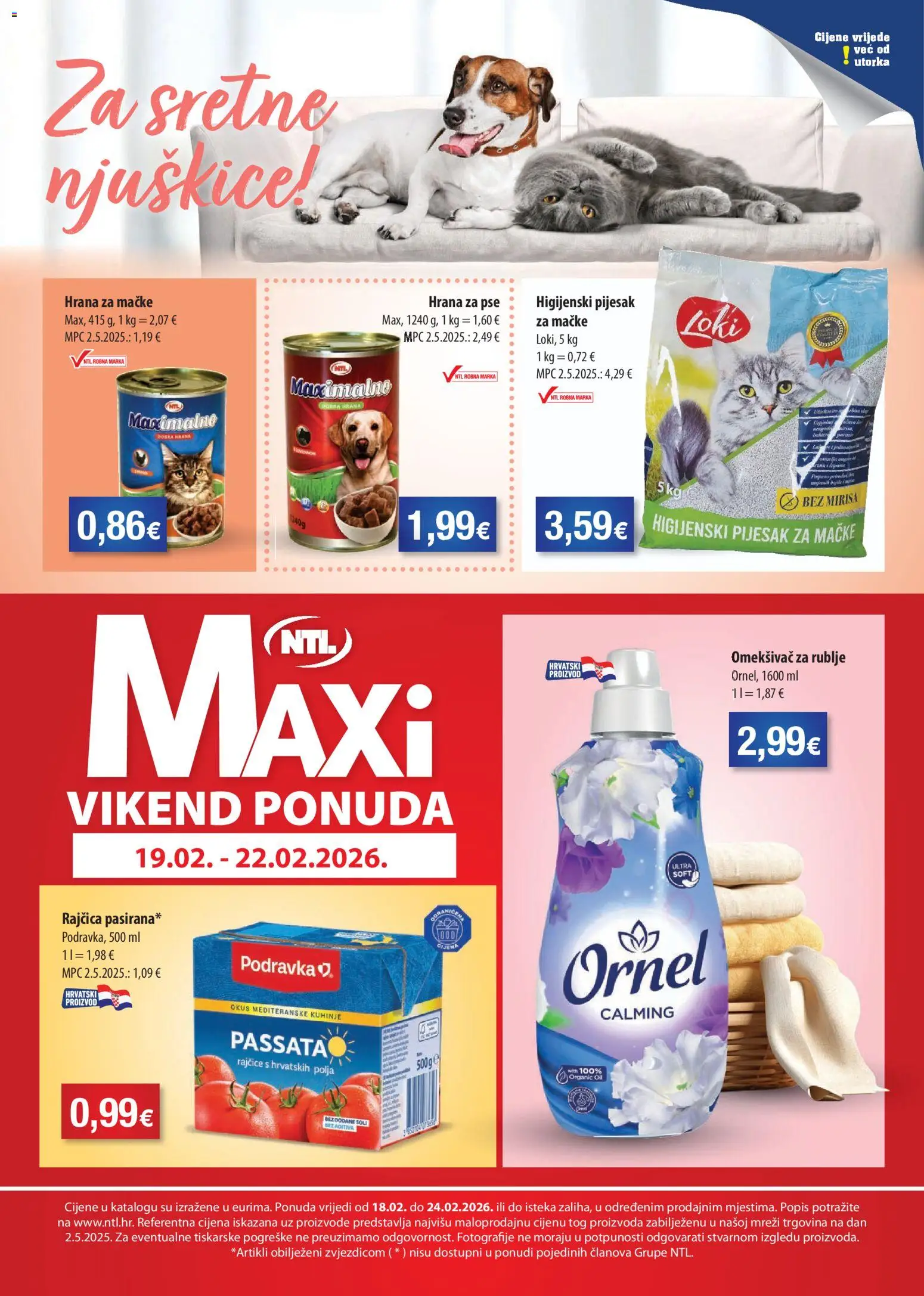 Boso katalog | vrijedi od 18.02.2026 | Stranica: 16 | Proizvodi: Hrana za pse, Omekšivač, Hrana za mačke, Rajčica