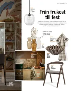 Mio - erbjudanden - Förhandsvisning av reklamblad från butik Mio aktuell från 01.09.2025 | Sida: 17 | Produkter: Bord, Stol, Chili