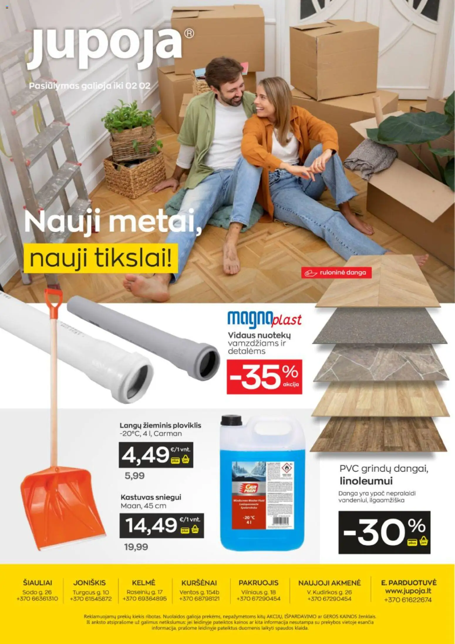 Jupoja akcijos nuo 06.01.2026 | Puslapis: 1 | Prekių: Ploviklis