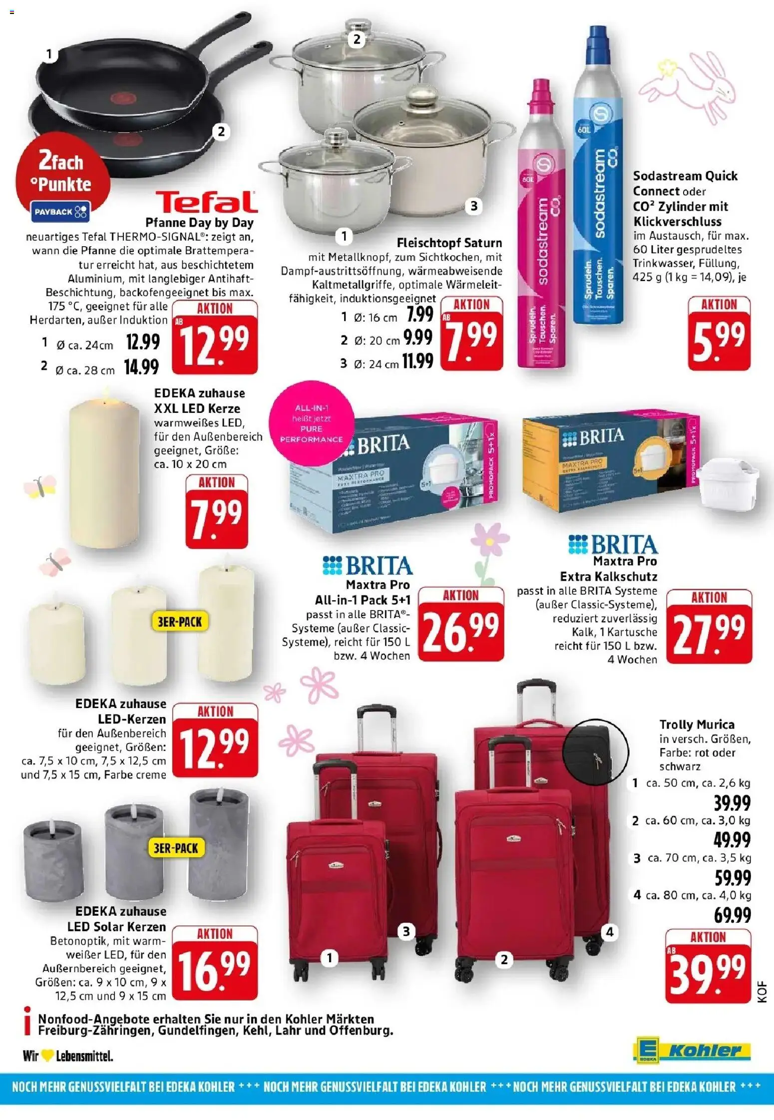 E center Prospekt Offenburg	 – gültig ab 23.03.2026 | Seite: 55 | Produkte: Tür, Creme, Sodastream