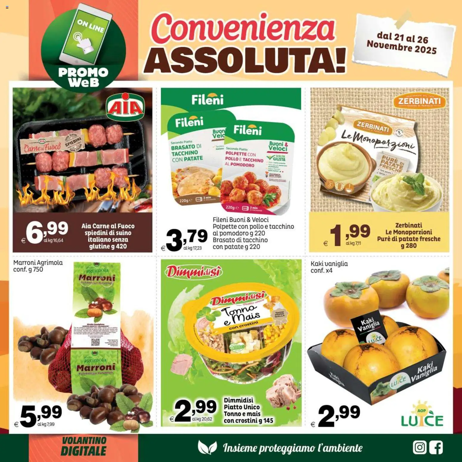 Volantino Elite Supermercati del 21.11.2025 | Pagina: 7 | Prodotti: Pollo, Patate, Suino, Tacchino