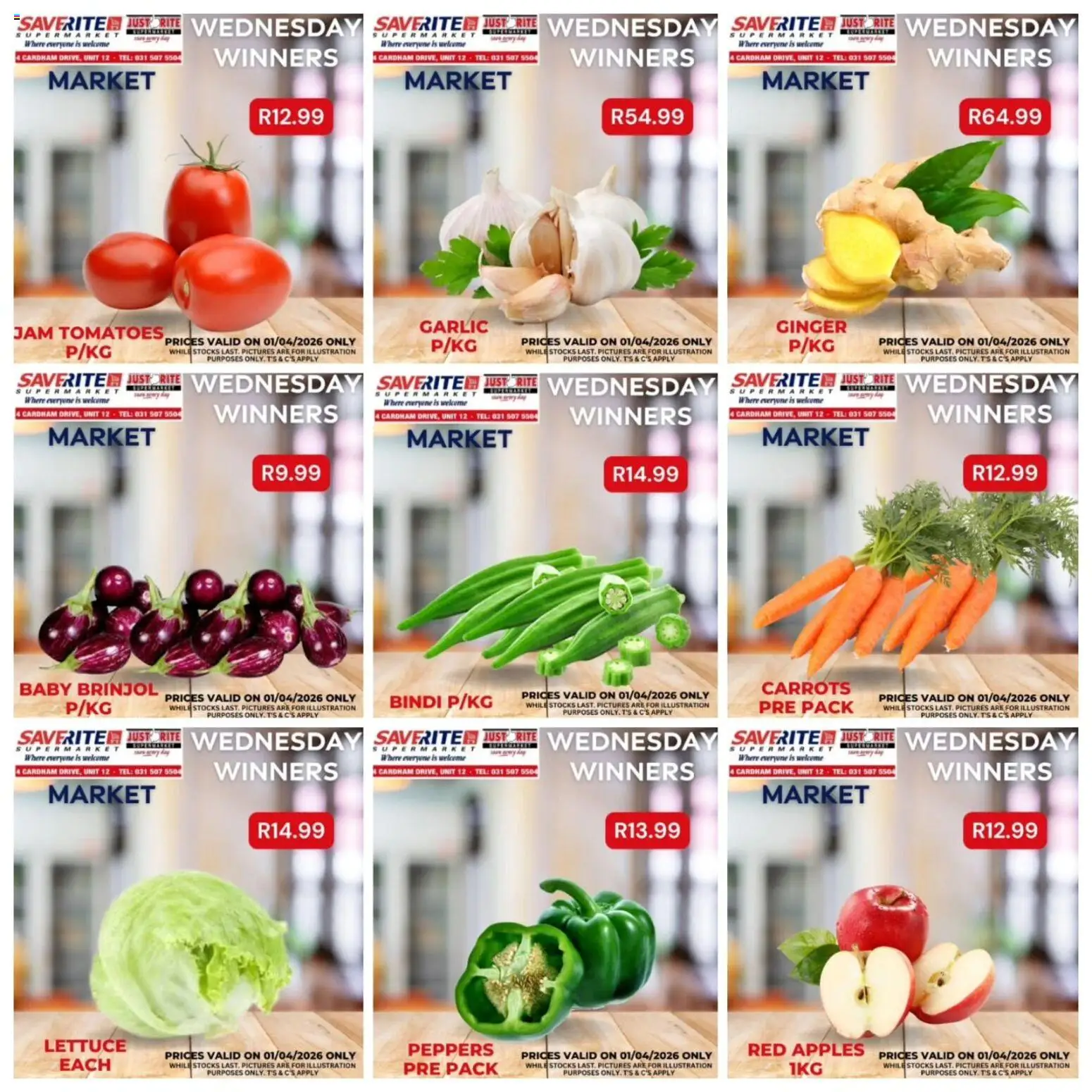 New Saverite catalogue – valid from 01.04.2026 | Page: 1