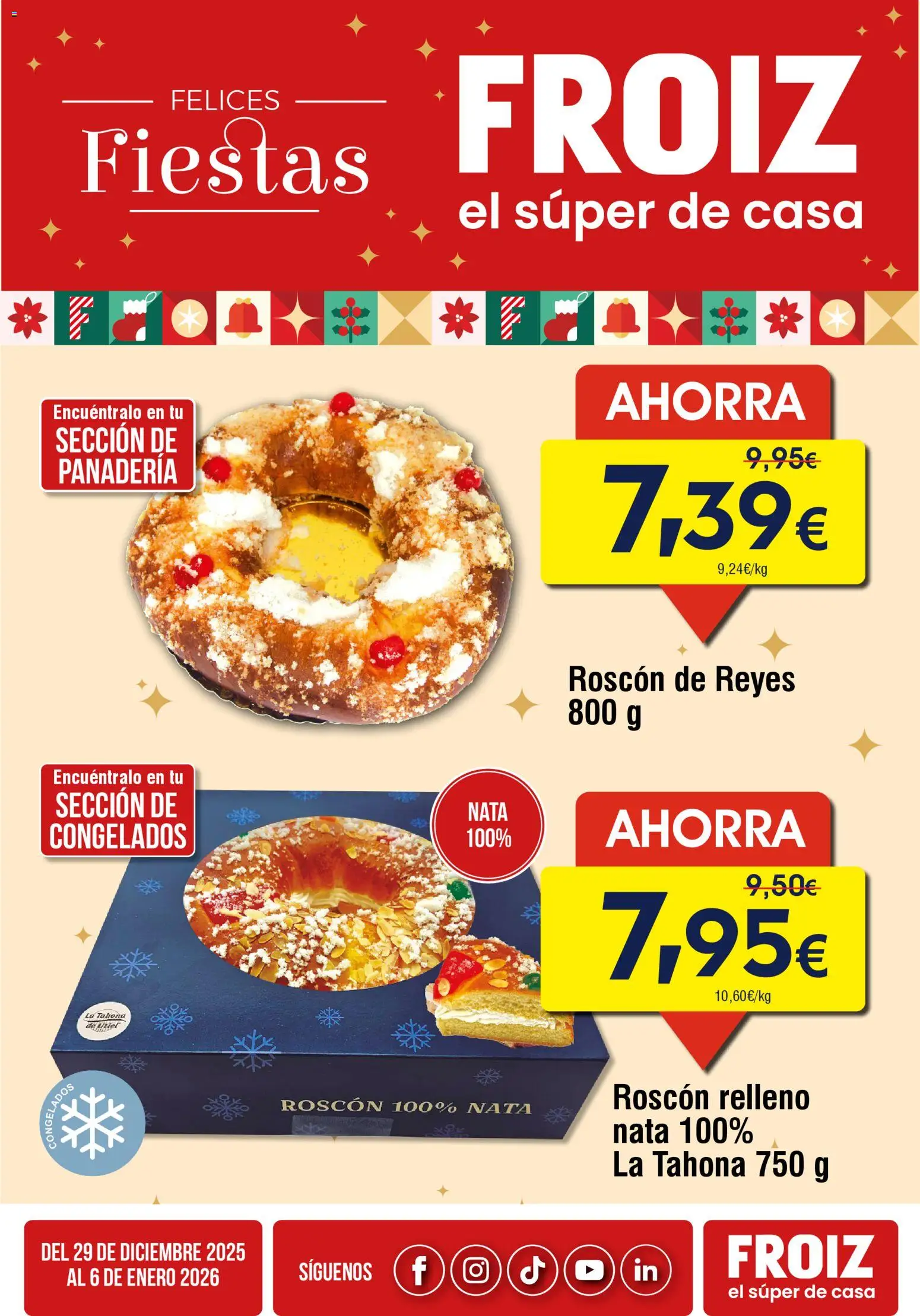 Froiz Oferta semanal │ válido desde el 29.12.2025 | Página: 3 | Productos: Panadería