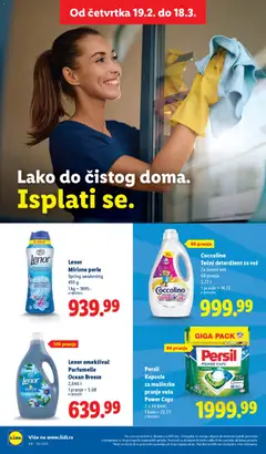 Lidl katalog - pregled Lidl kataloga - važi od 05.03.2026 | Strana: 34
