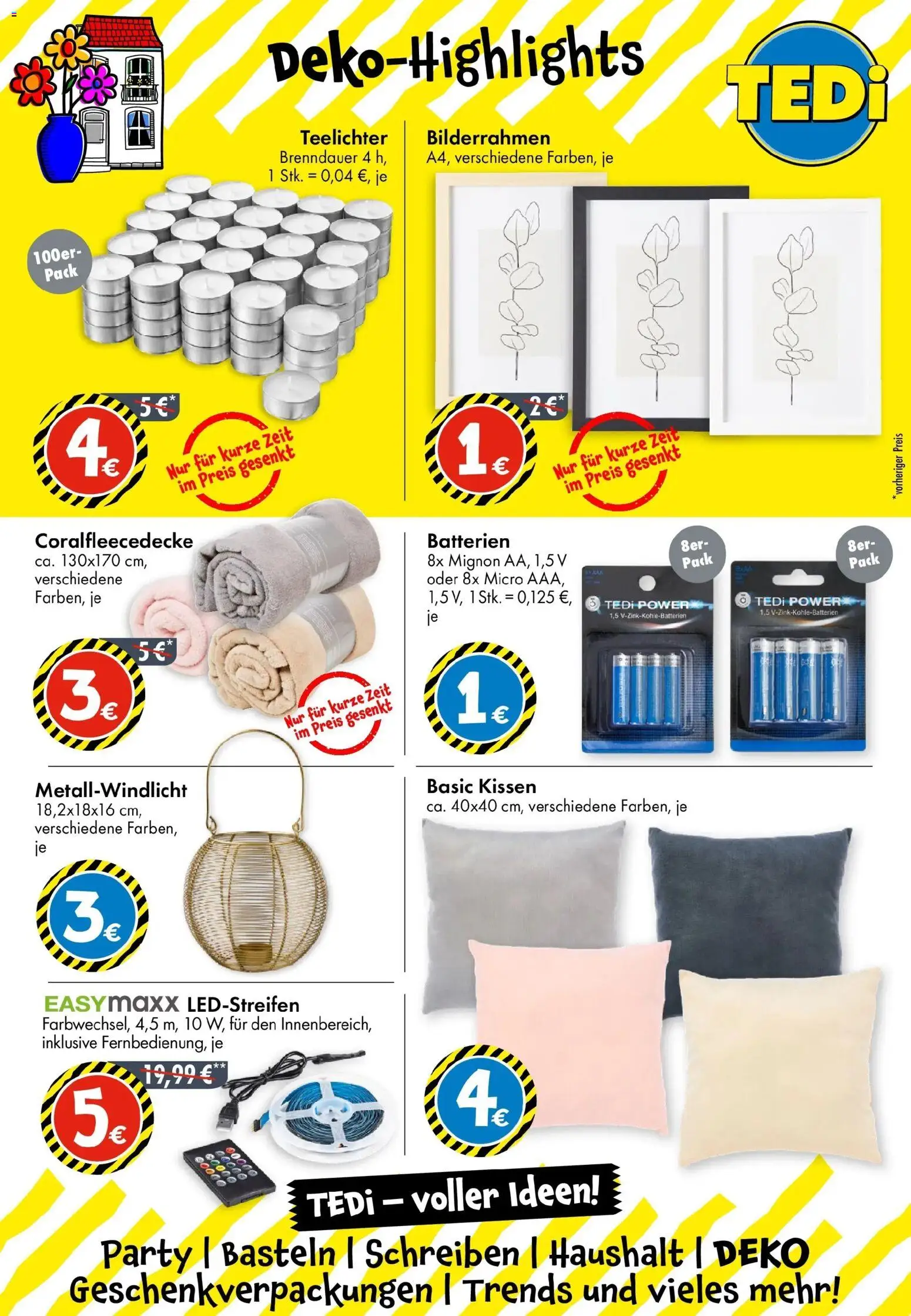 TEDi Flugblatt gültig ab 24.10.2025 | Seite: 13 | Produkte: Kissen