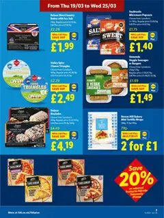 Preview of Lidl - Lidl Weekly valid from 19.03.2026 | Page: 7 | Products: Chocolate, Popcorn, Sausages, Strawberry