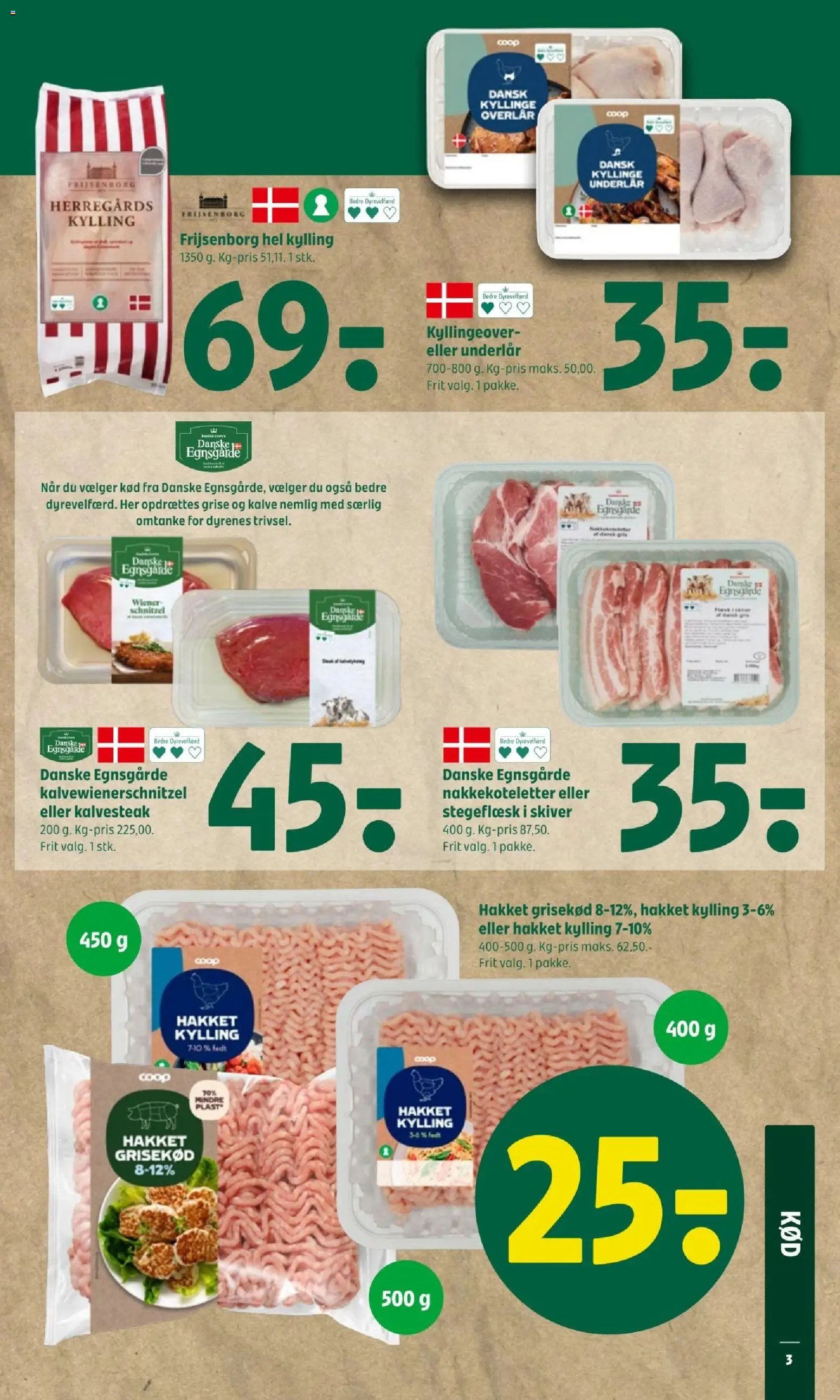 Coop 365 tilbudsavis – gyldig fra 15.01.2026 | Side: 3 | Produkter: Bacon