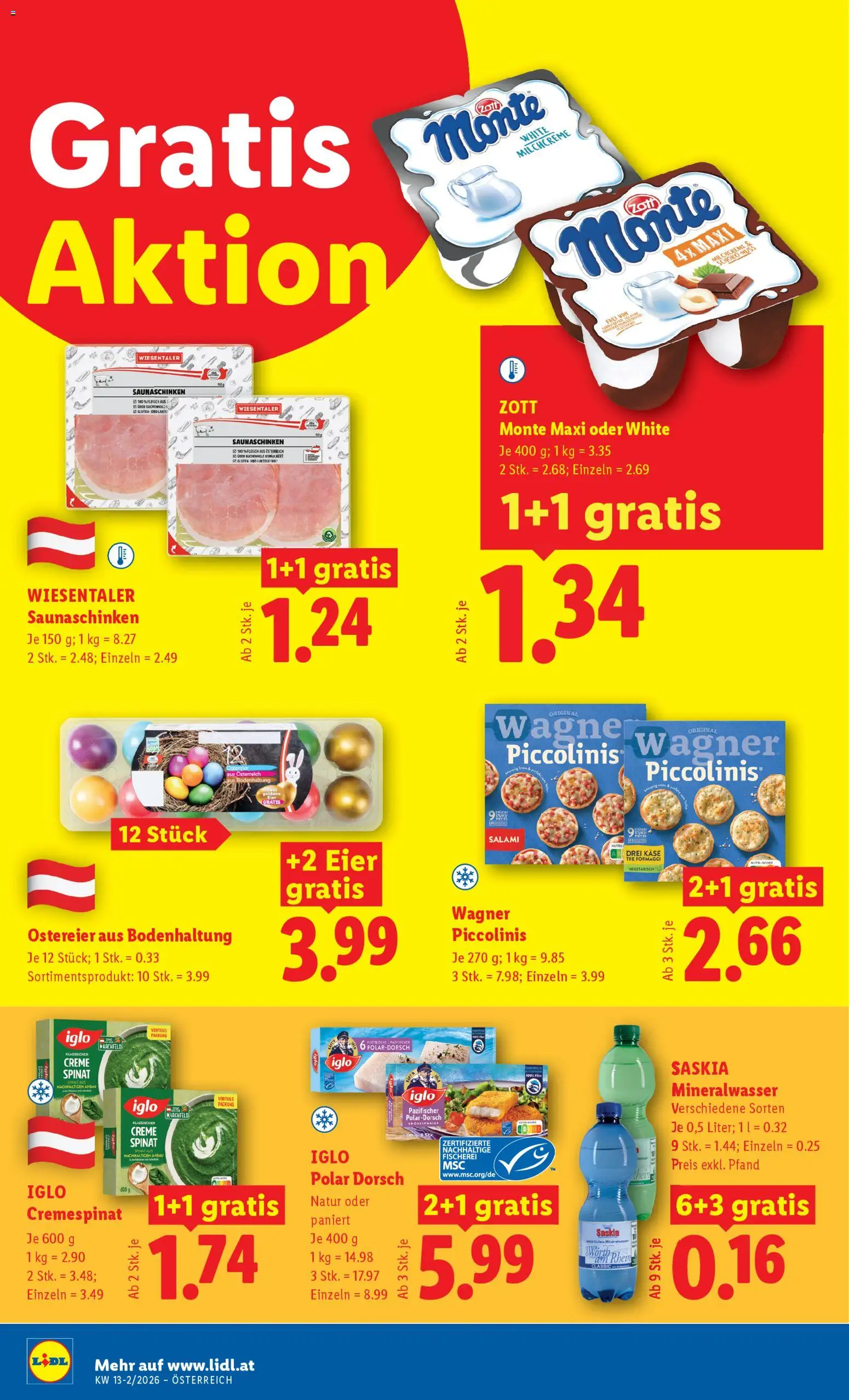 Jetzt sparen im Lidl - Flugblatt | 26.03.2026 ✳️ Angebote ab Donnerstag | Austria