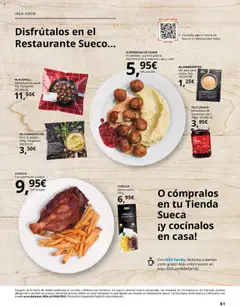 Vista previa Catálogo IKEA Cocinas válido desde el 01.09.2025 | Página: 61 | Productos: Café, Jamón, Μερέντα