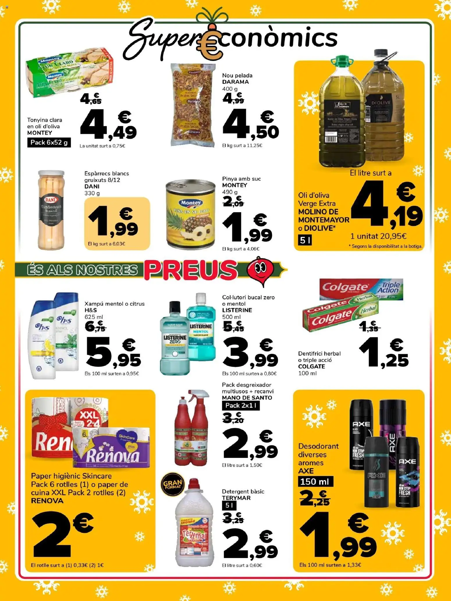 Supeco folleto │ válido desde el 01.12.2025 | Página: 3 | Productos: Νερό καρύδας, Frutos secos