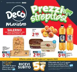 Anteprima del volantino Decò MaxiStore - Salerno catalogo valido a partire dal 29.07.2025