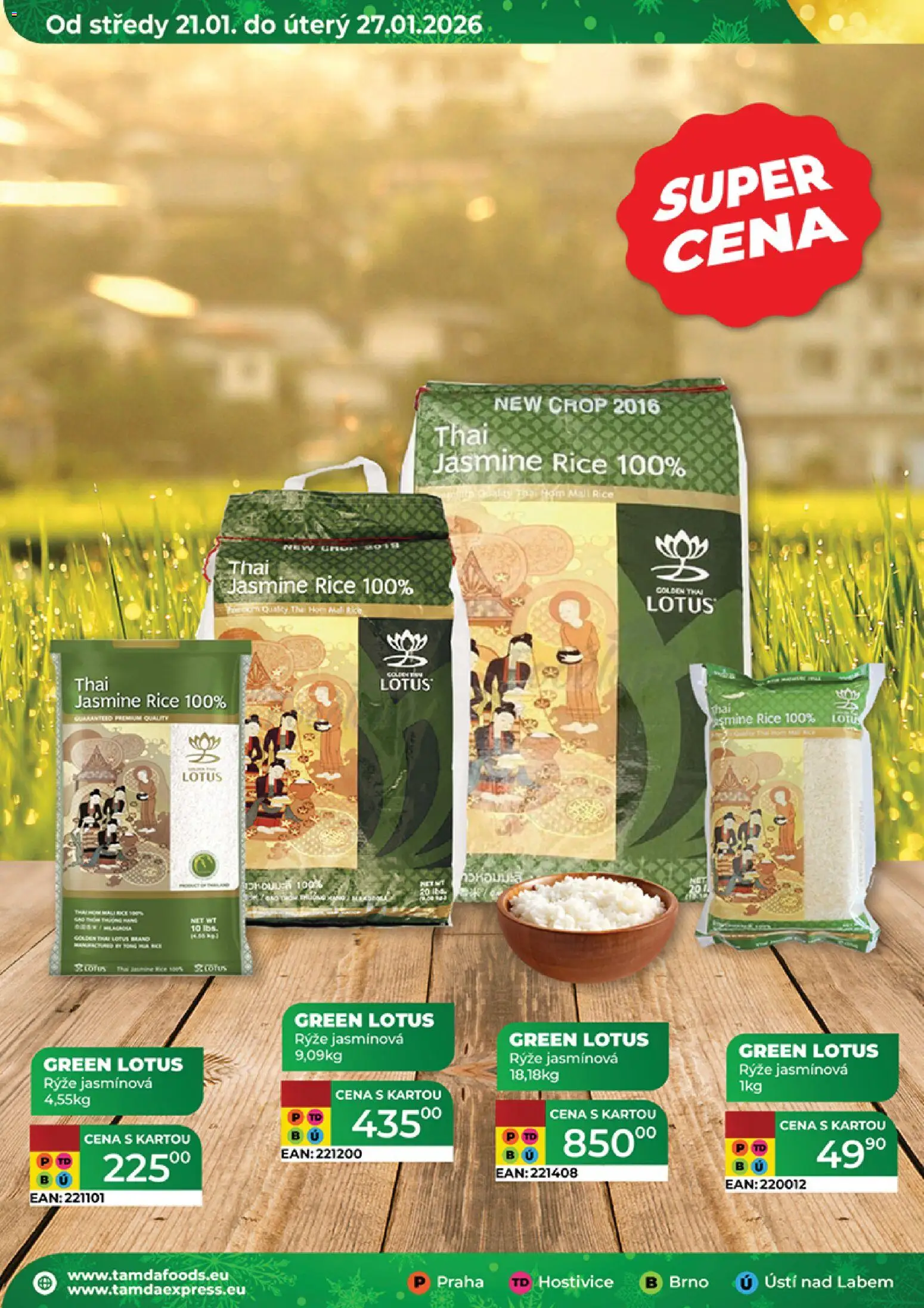 Tamda Foods leták od 21.01.2026 | Strana: 46 | Produkty: Rýže, Lotus
