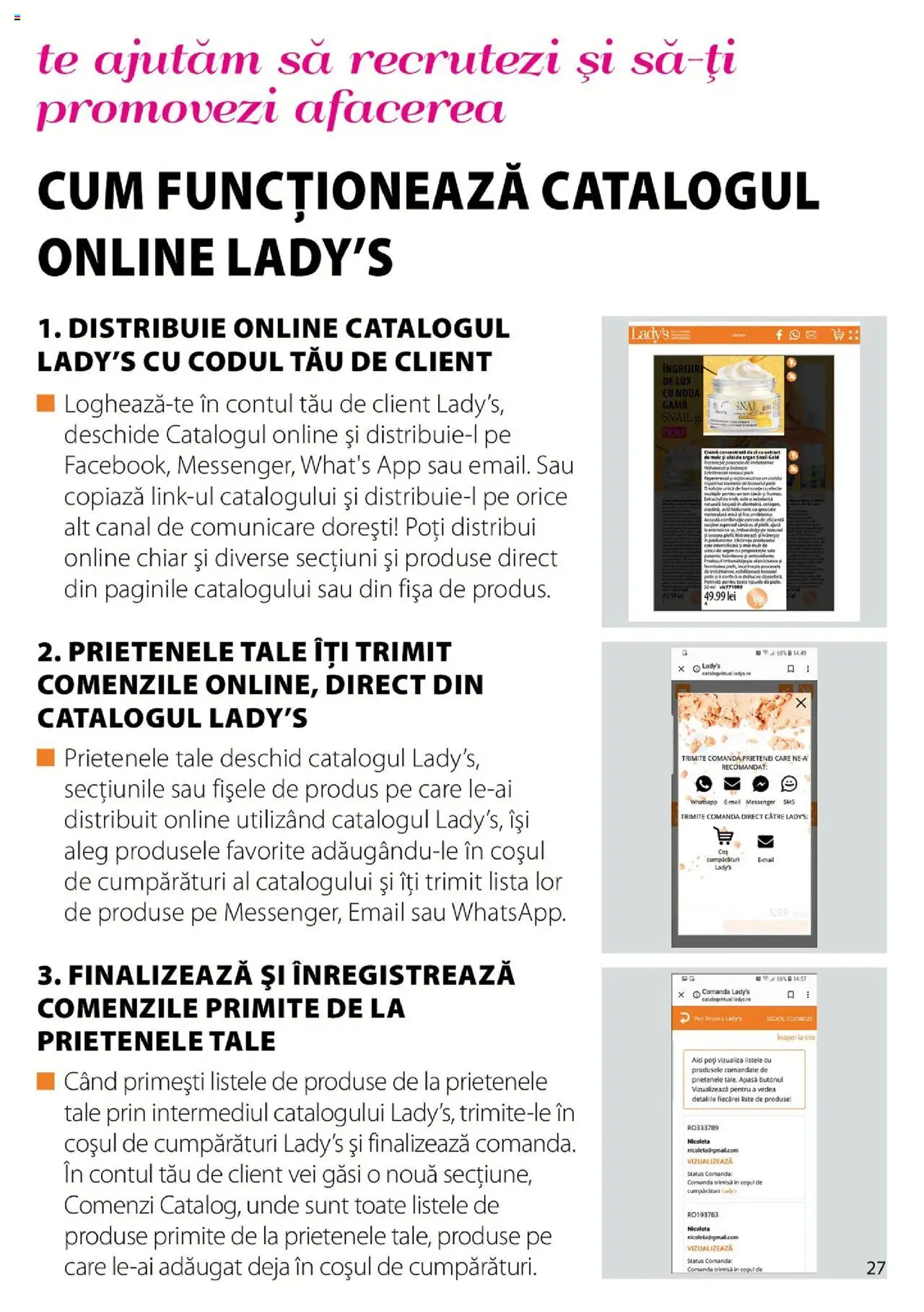 Lady’s catalog - Manual – valabil de la 17.04.2020 | Pagină: 27