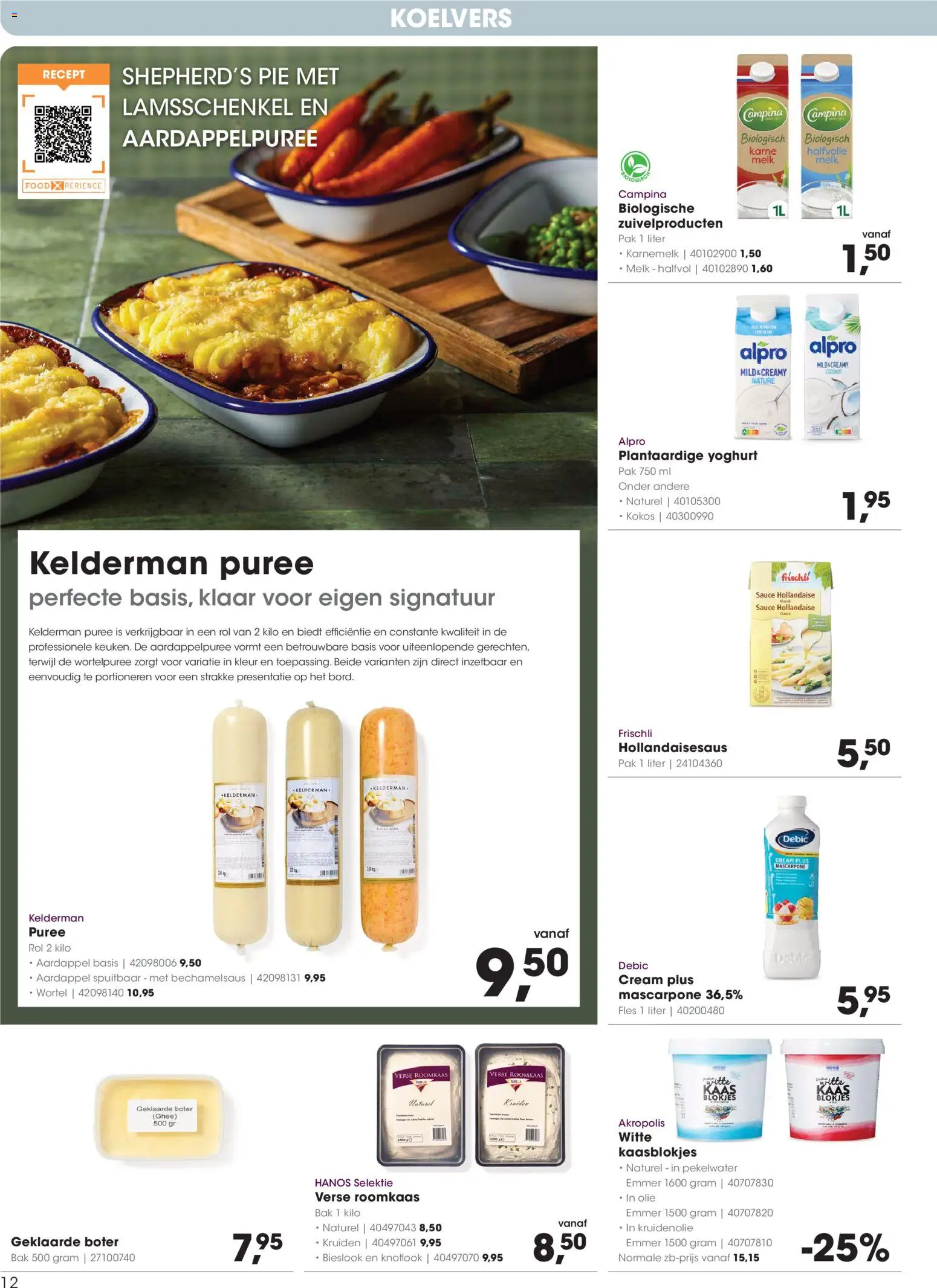 {H1} | Pagina: 12 | Producten: Melk, Boter, Olie, Irish whiskey