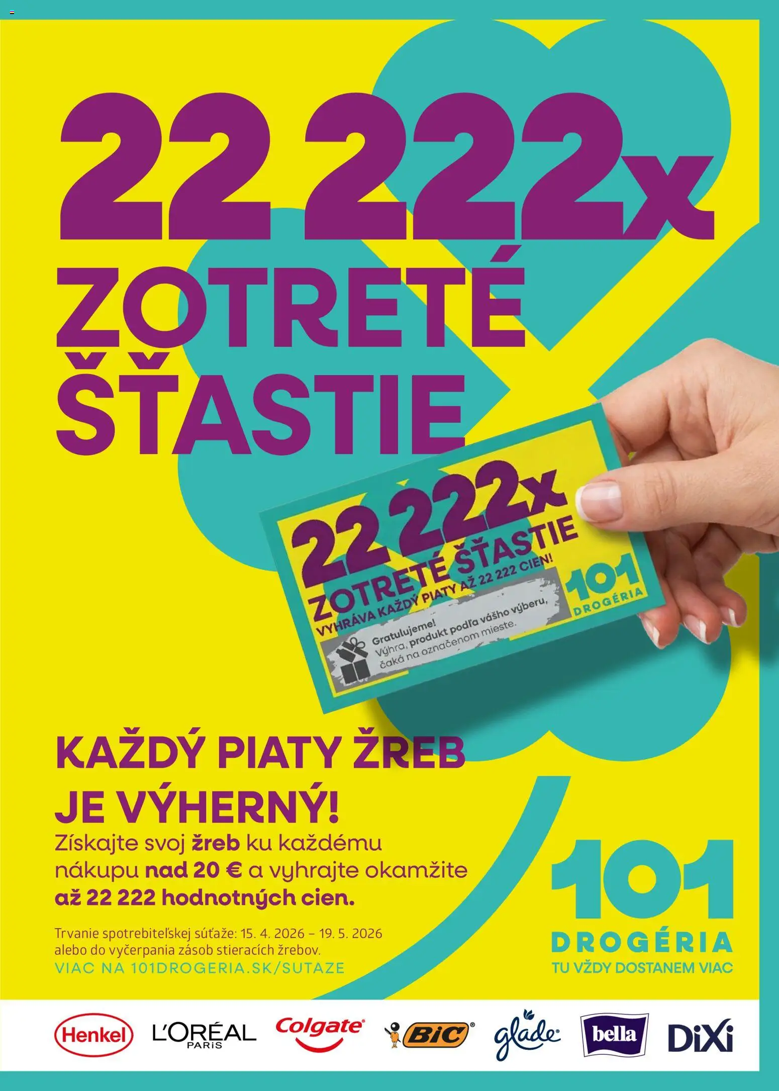 Nové 101 drogerie akcie – leták je platný od 15.04.2026 | Strana: 3