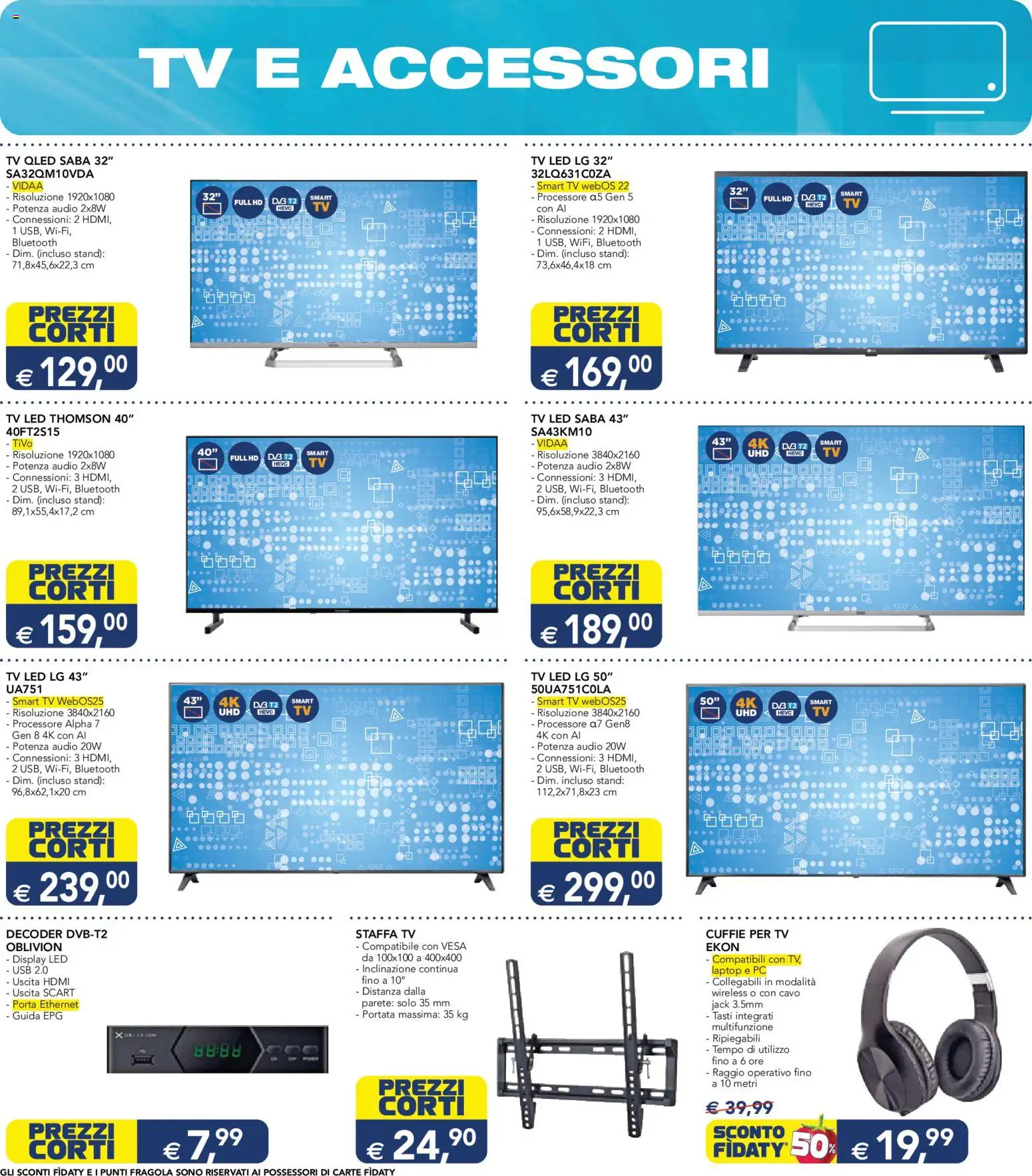 Volantino Esselunga S del 23.03.2026 | Pagina: 5 | Prodotti: Laptop, TV, Audio, Cuffie