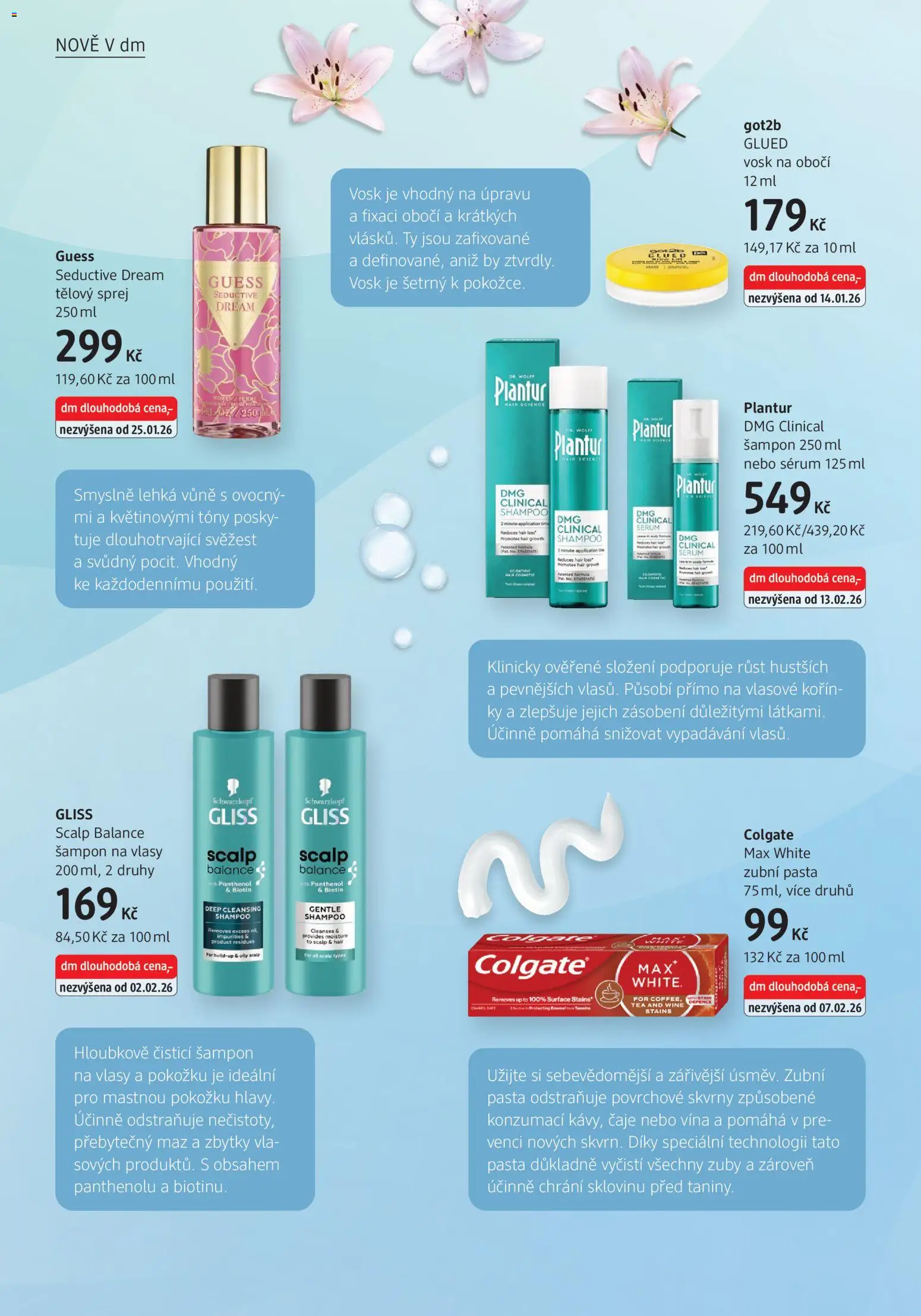 dm drogerie leták od 05.03.2026 | Strana: 10 | Produkty: Zubní pasta, Sérum, Čaje, Túje