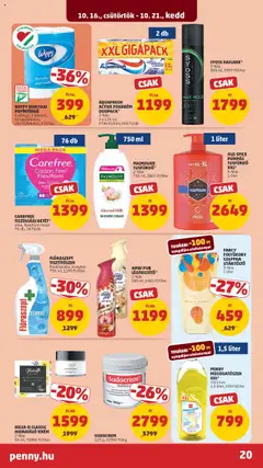 FANCY FOLYÉKONY SZAPPAN UTÁNTÖLTŐ, 3-féle, 1 liter - amely érvényes a következő dátumtól: 16.10.2025 | Oldal: 24