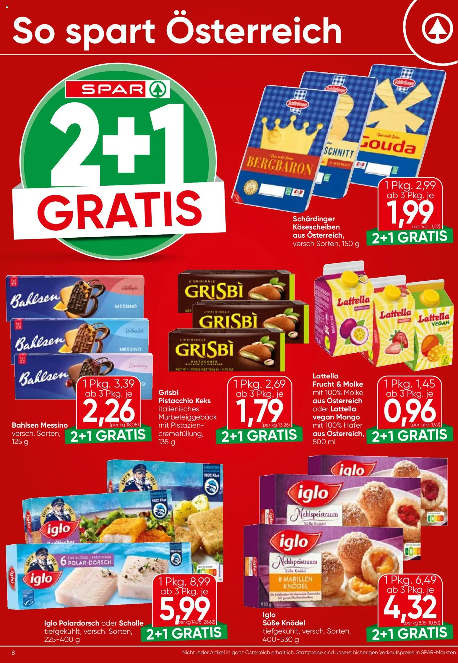 Spar Flugblatt - Steiermark gültig ab 06.11.2025 | Seite: 8 | Produkte: Mango