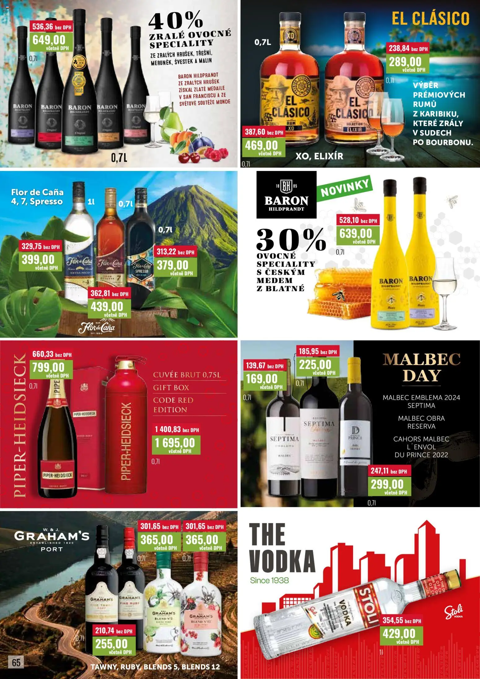 Ratio leták od 01.04.2026 | Strana: 66 | Produkty: Box, Vodka, Flora