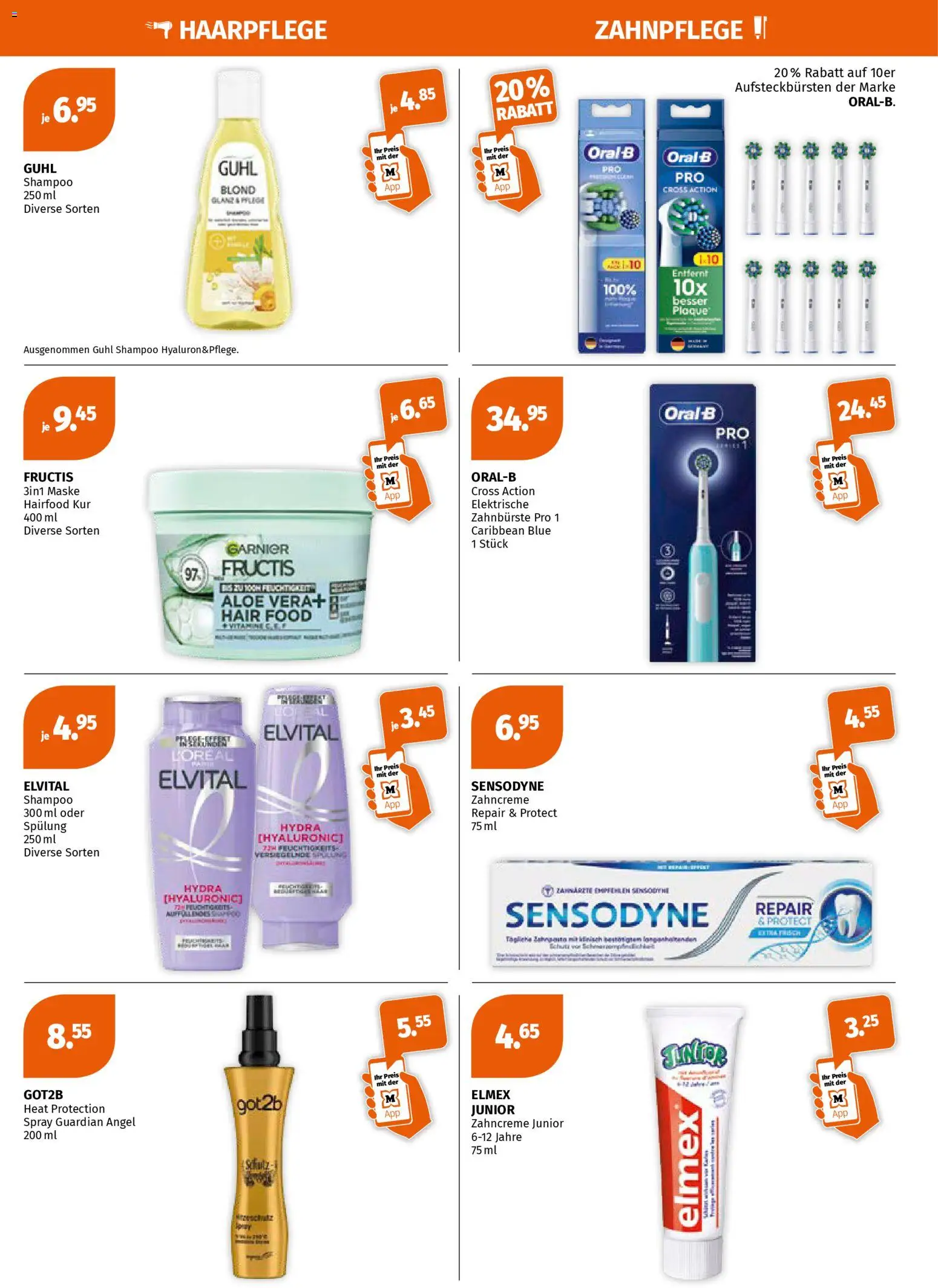 Müller aktionen – gültig ab 02.04.2026 | Seite: 5 | Produkte: Elektrische zahnbürste, Shampoo, Maske, Spülung