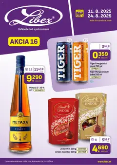 Libex leták - náhľad platný od 11.08.2025